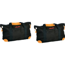 Deluxe Saddlebag Travel Bags in Black, Pair 2885131