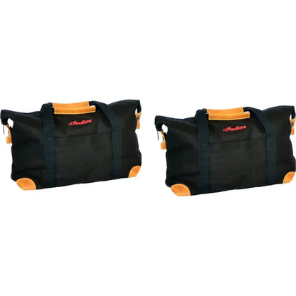 Deluxe Saddlebag Travel Bags in Black, Pair 2885131