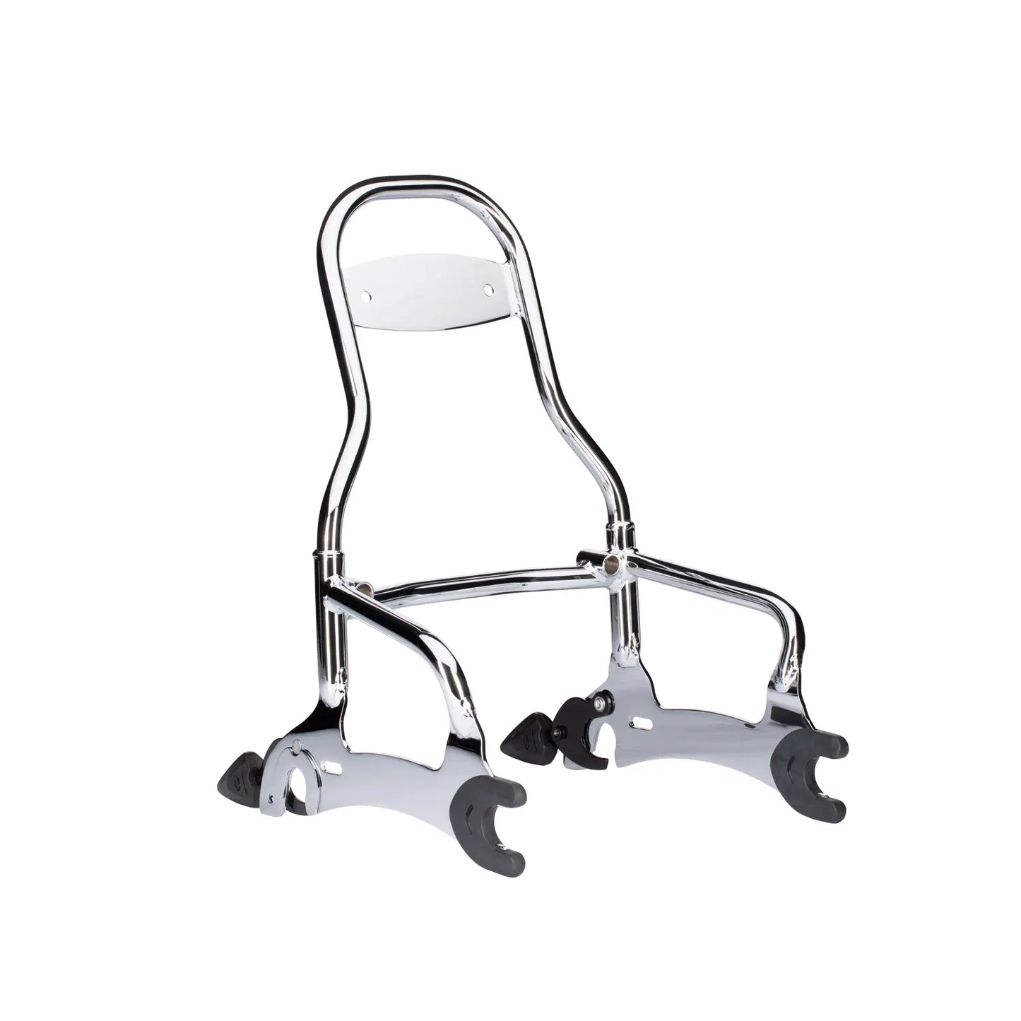 Indian Motorcycle Steel 12 in. Quick Release Passenger Backrest, Chrome - 2880669-156