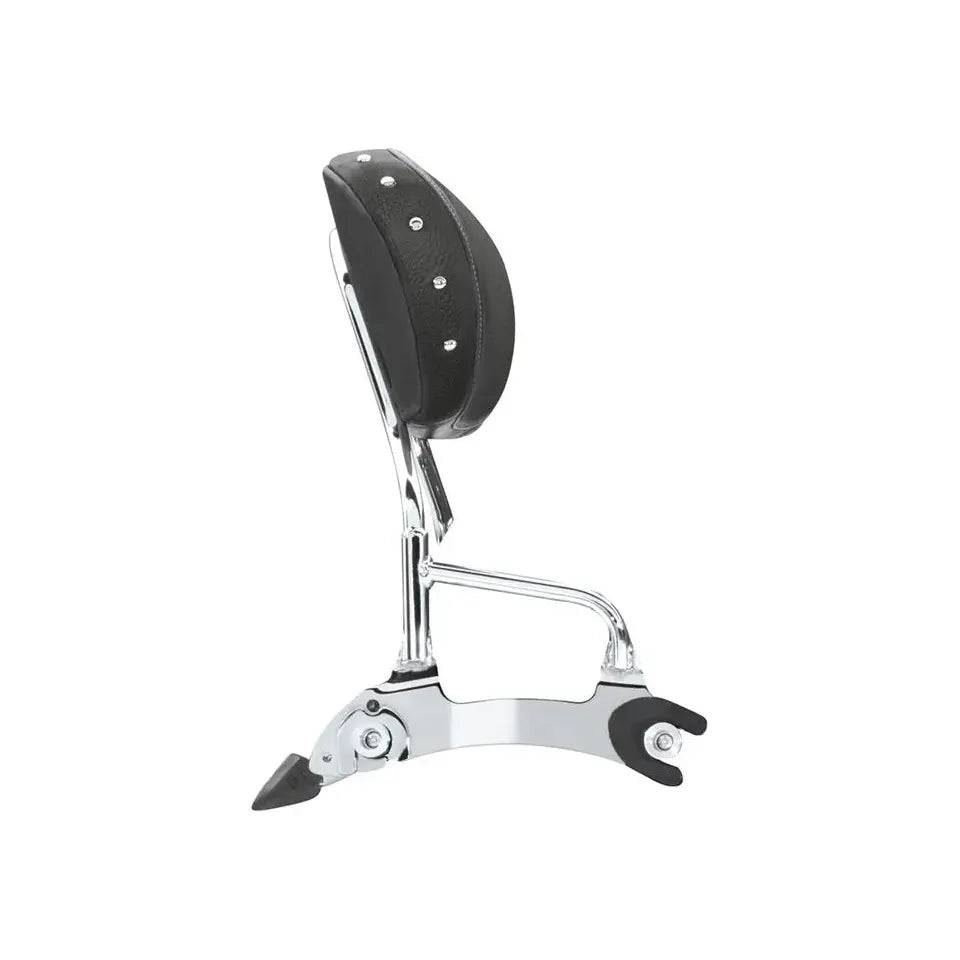 
                      
                        Indian Motorcycle Steel 12 in. Quick Release Passenger Backrest, Chrome - 2880669-156
                      
                    