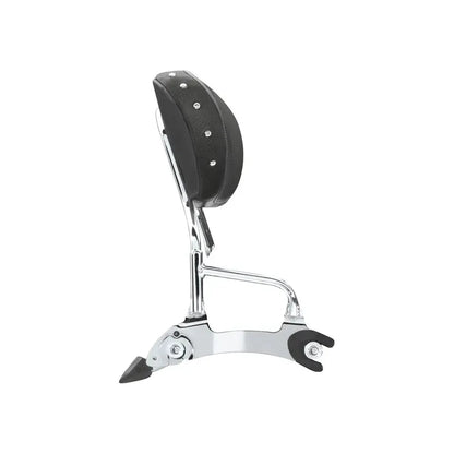 Indian Motorcycle Steel 12 in. Quick Release Passenger Backrest, Chrome - 2880669-156