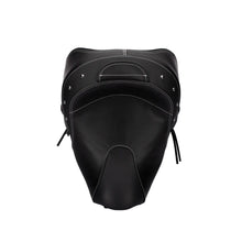 Indian Genuine Leather Standard Reach Heated Solo Seat, Black - 2880733-02