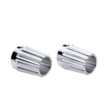 Indian Motorcycle New OEM Chrome Grooved Billet Exhuast Tips, 2880799-156