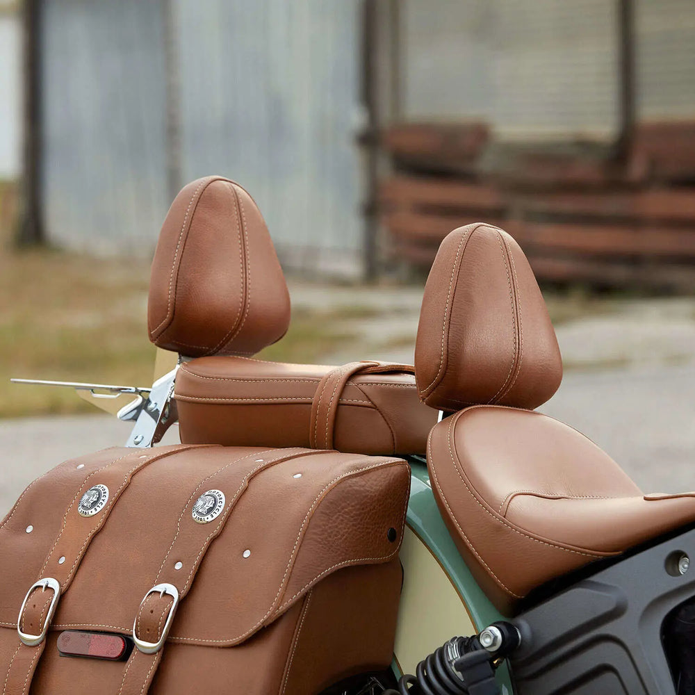 
                      
                        Indian Scout Tan Touring Passenger Seat - 2880903-05
                      
                    