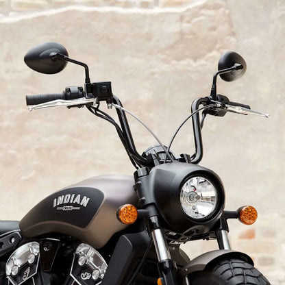 Indian Motorcycle Mirrors in Black, Pair - 2881013-463