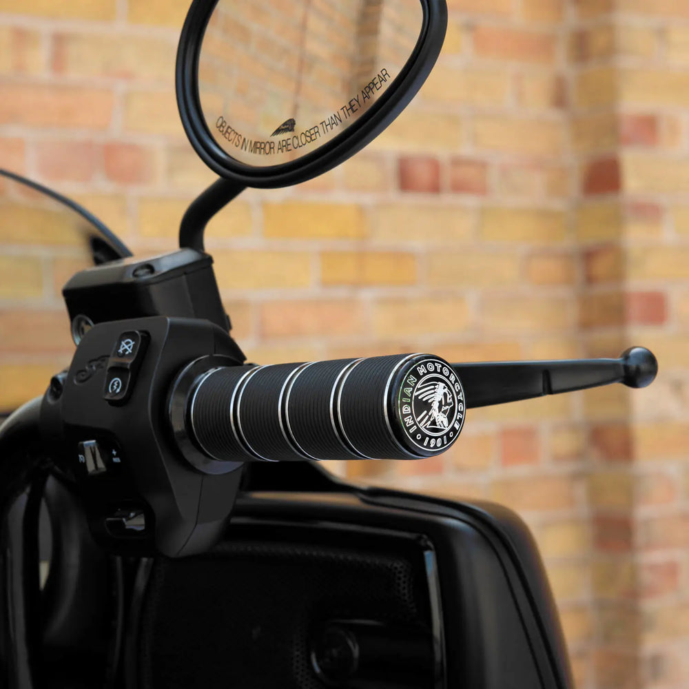 
                      
                        Indian Select Handlebar Black Grips, Pair - 2882828-468
                      
                    