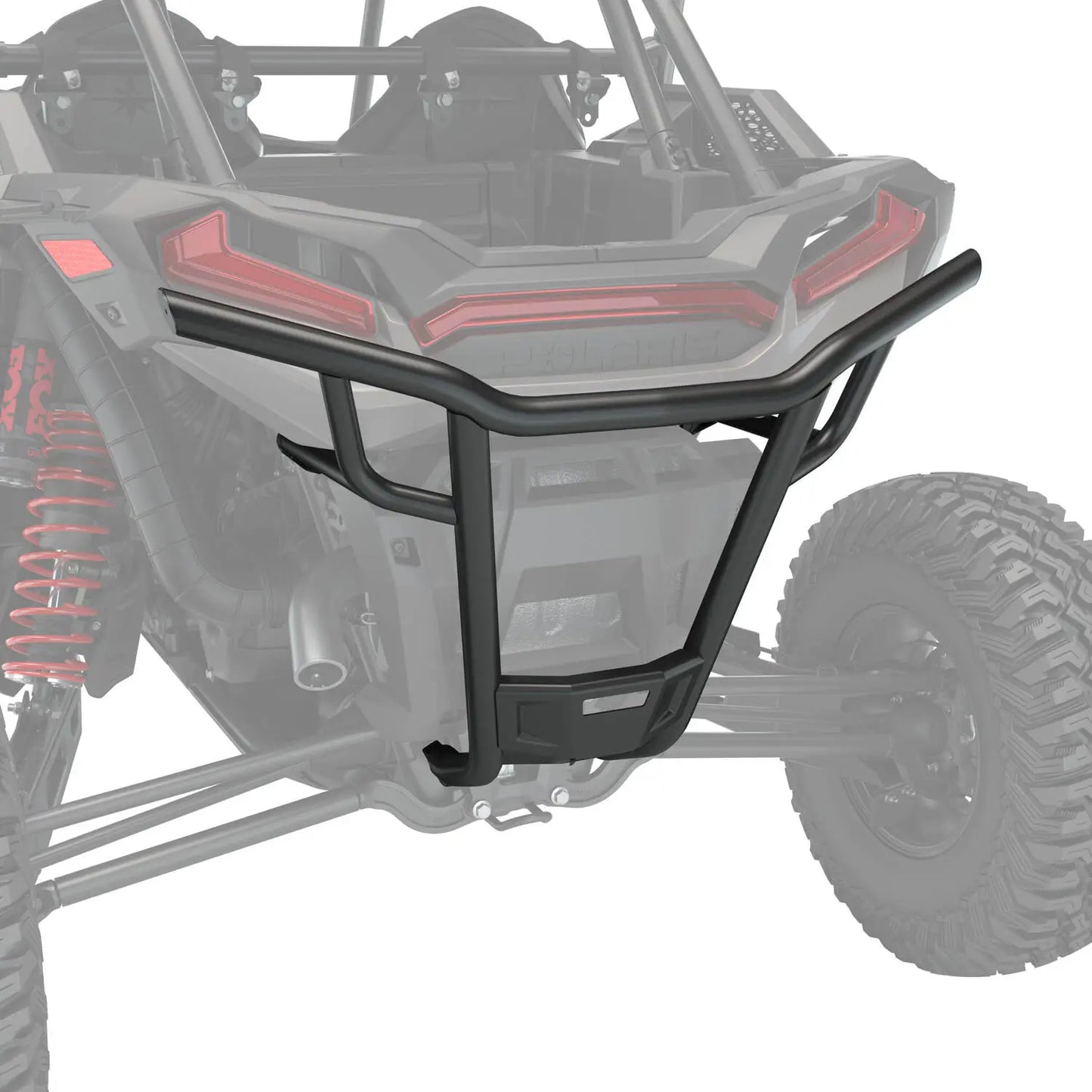 Polaris RZR Turbo S Black Rear Desert Bumper - 2883133-458