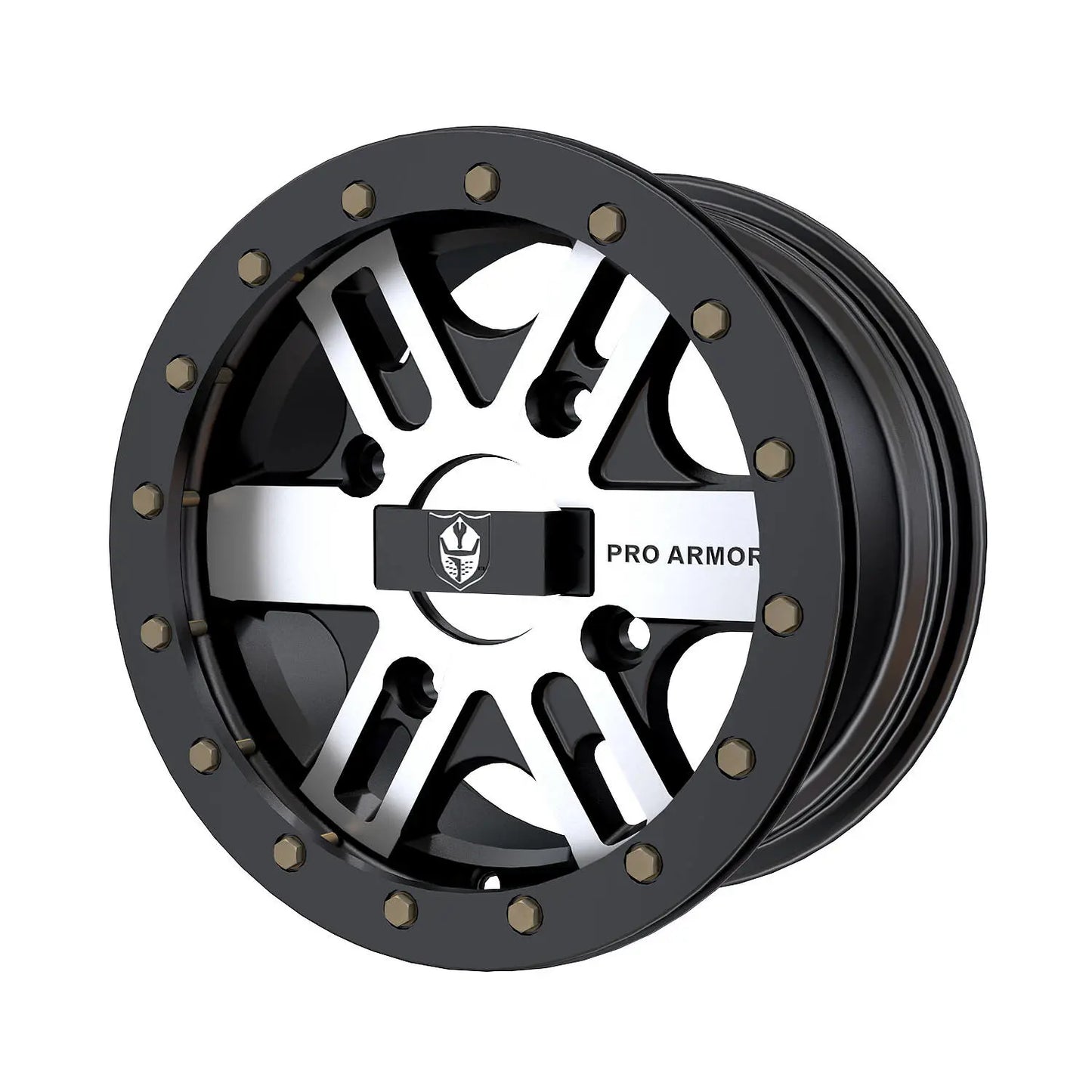 Pro Armor Wheel & Tire Set: Dual-Threat 26" R14 4301 Beadlock Accent - 2883217