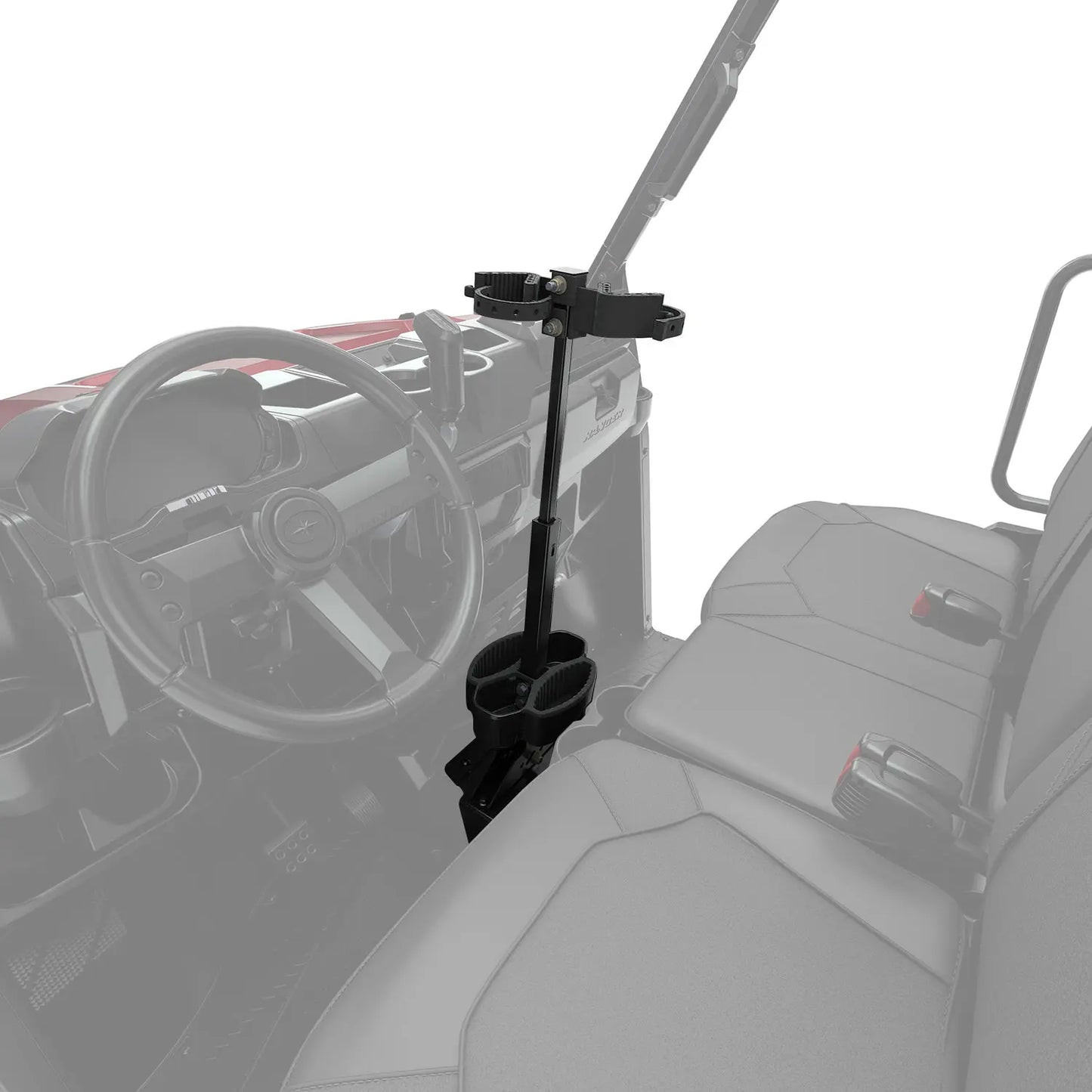 Polaris In-Cab Front Gun Mount, for RANGER, Holds 2 Guns - 2883263