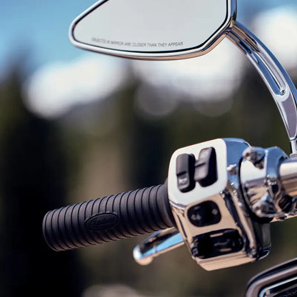 10-Setting Heated Handlebar Grips in Black, Pair - 2890218