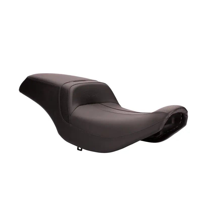 Indian Motorcycle All-Weather Vinyl Rogue Seat, Black - 2883663-VBA
