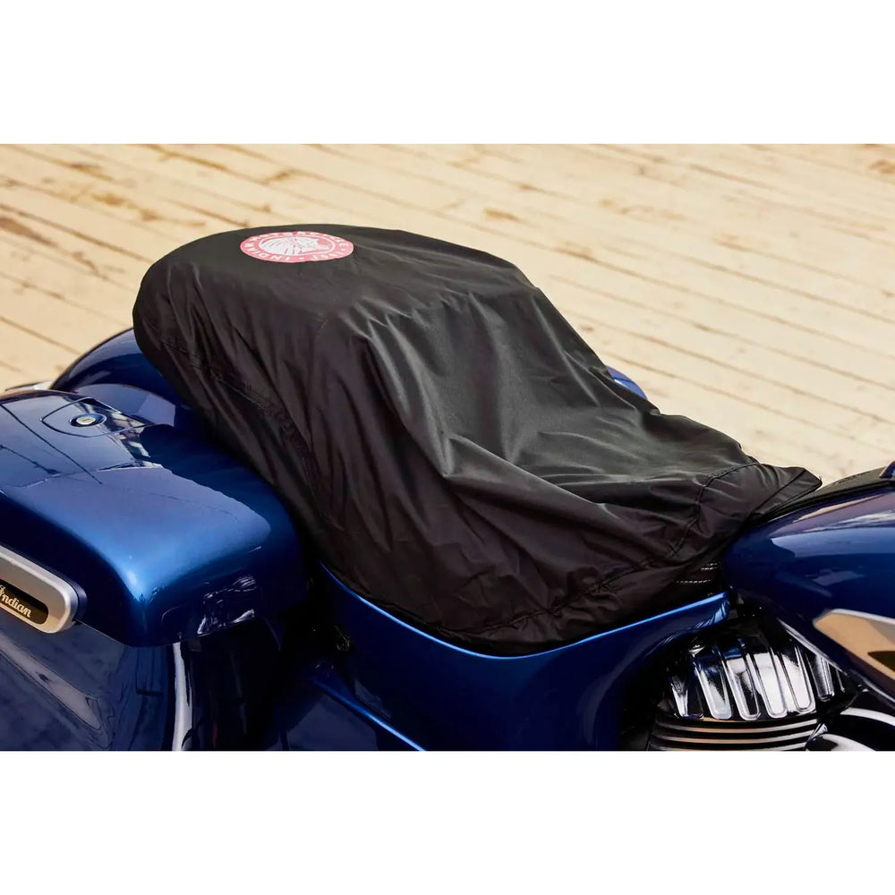 Indian Universal-Fit Half Seat Cover, Black - 2883894
