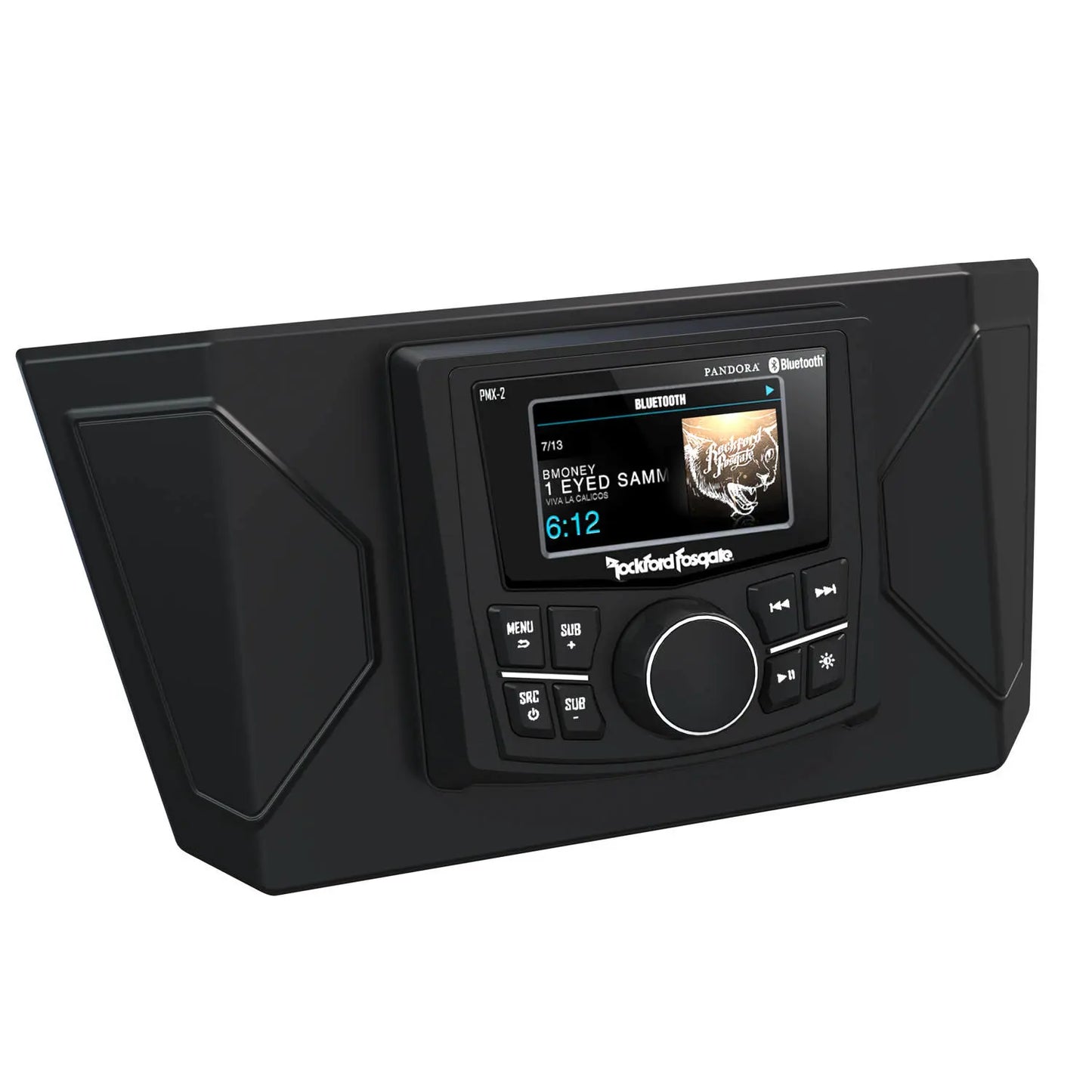 Polaris PMX-P2 Head Unit and Mount Kit by Rockford Fosgate - 2884256