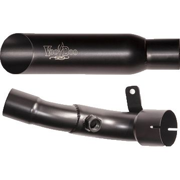 Slip On Suz Black Single Conversion Gsx R1002