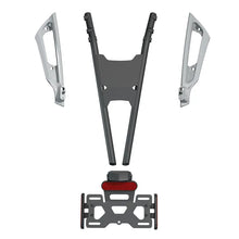 Indian FTR High License Plate Mount Silver - 2884060-385