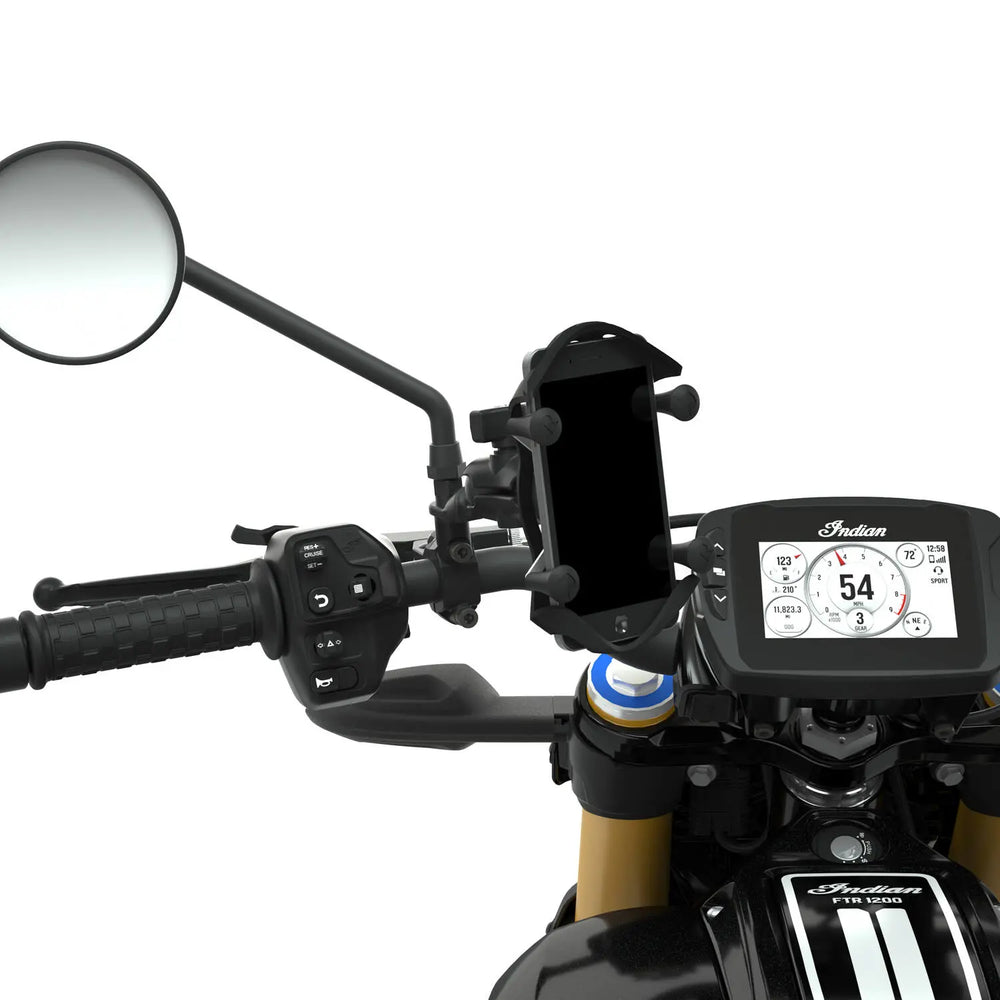 
                      
                        Indian Motorcycle RAM® X-Grip® Phone Mount, Black - 2884101
                      
                    