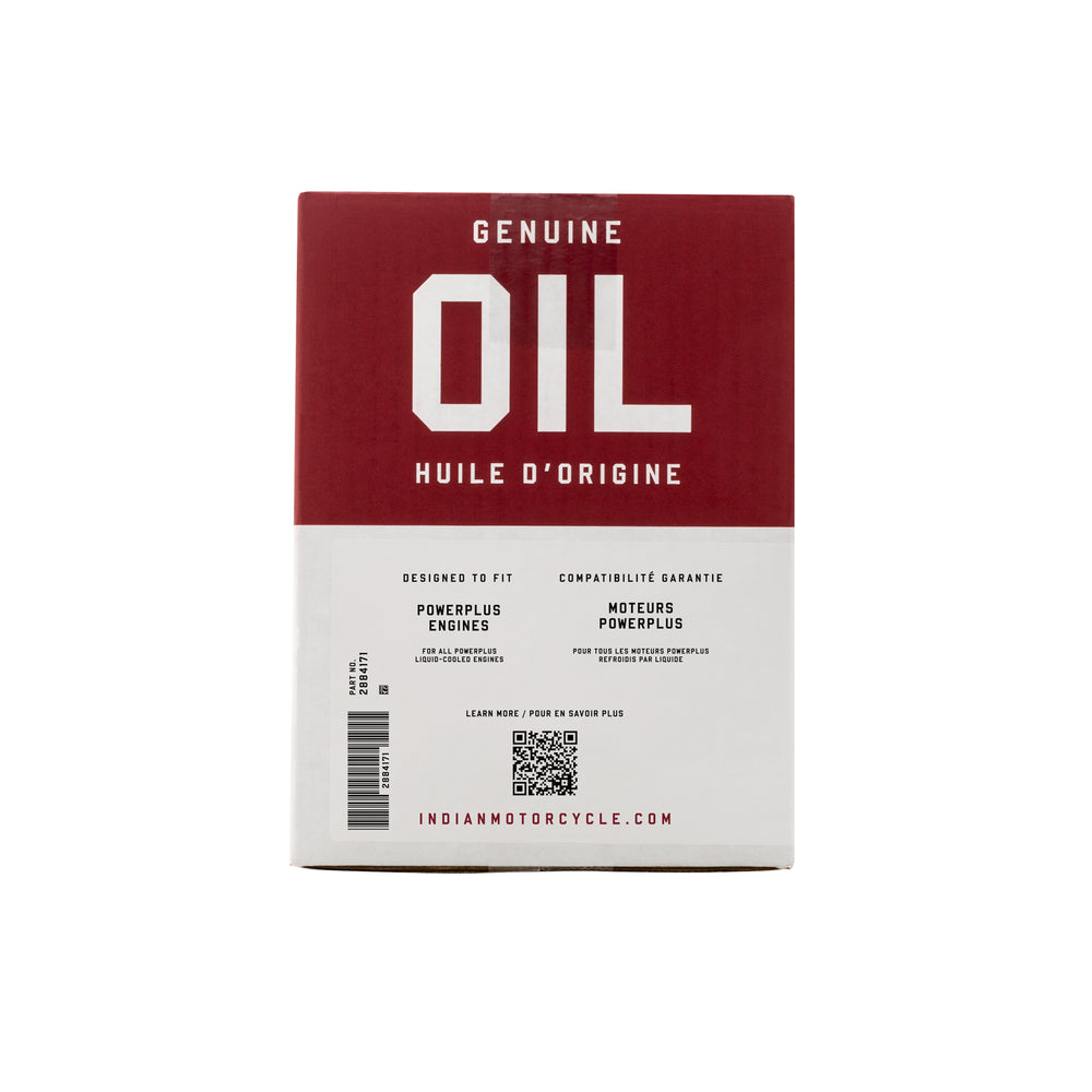 
                      
                        PowerPlus Oil Change Kit, Fits Indian PowerPlus, 2884171, 5 Quarts of Full Synthetic 15W60 Motor Oil, 1 Oil Filter, 1 Washer, 1 O-Ring
                      
                    