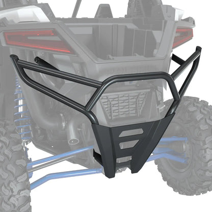 Polaris RZR Rear High Coverage Bumper, Matte Black - 2891234-458