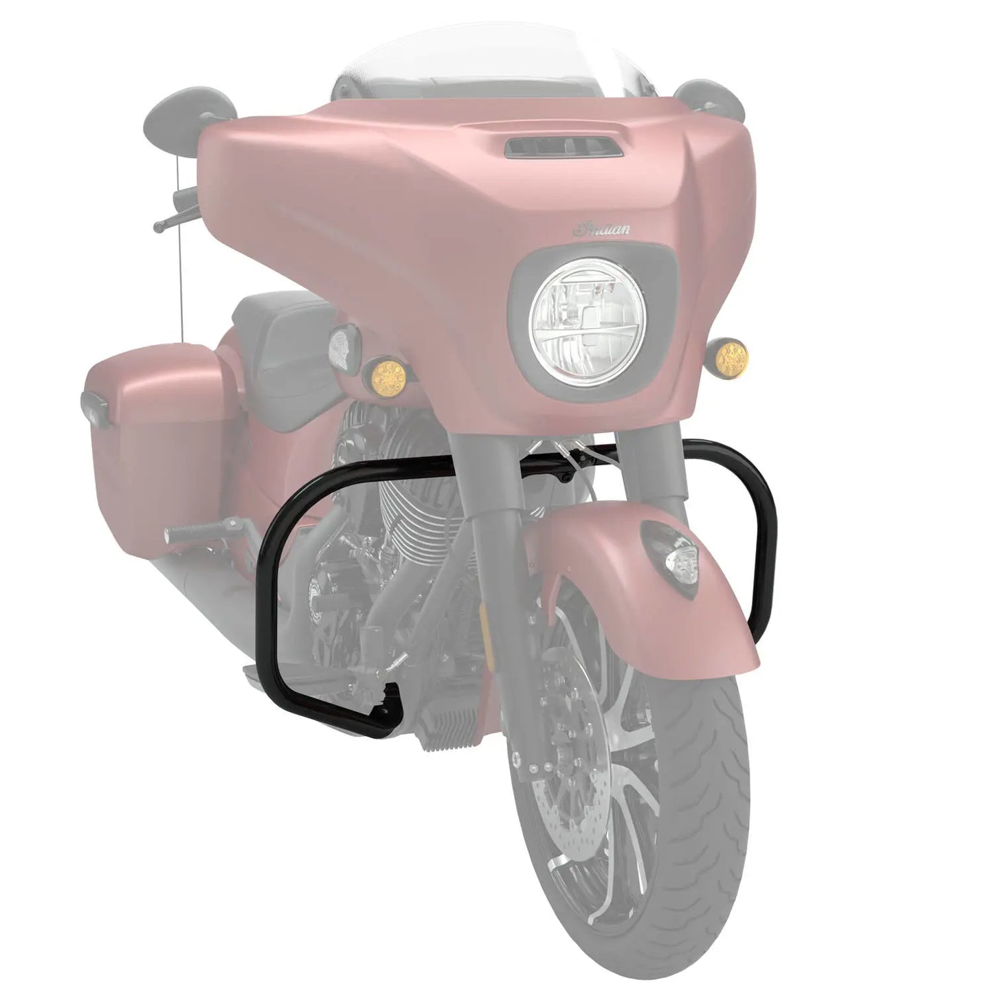 Indian Motorcycle Black Front Highway Bar - 2884424-266