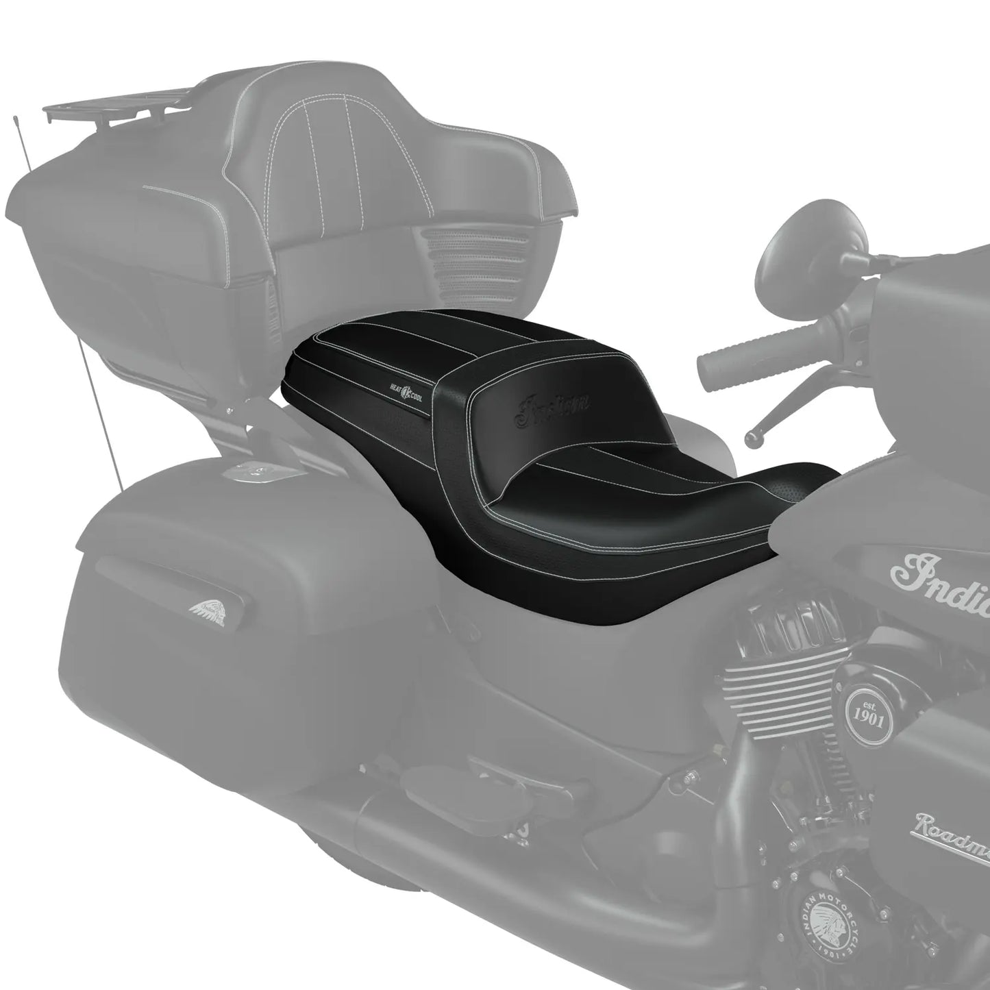Indian ClimaCommand Syndicate Seat, Black - 2889582-VBA