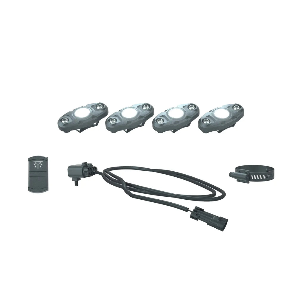 Polaris RZR Pro Armor Rock Lights White/Red/Blue