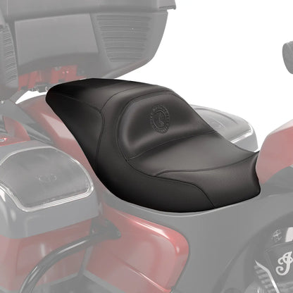 Indian Motorcycle Slim Syndicate Seat, Black - 2884905-VBA