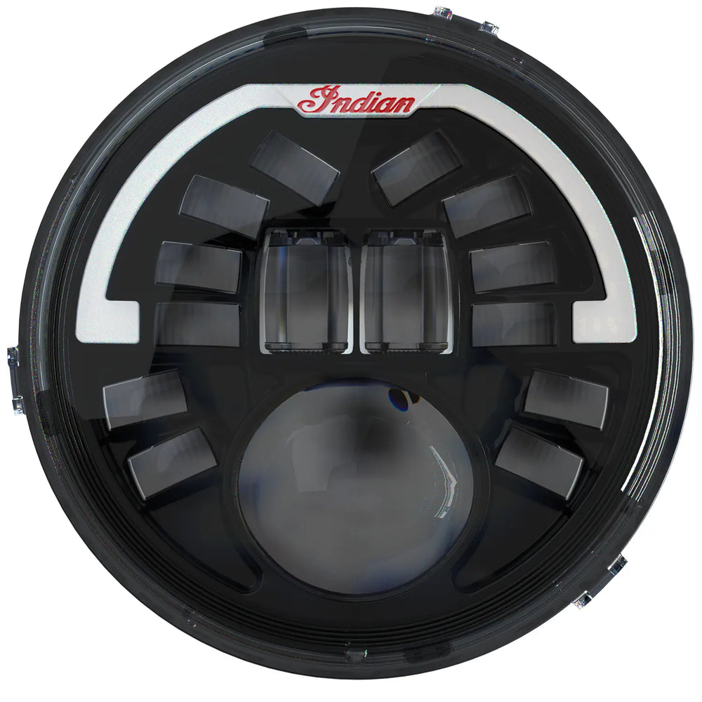Indian Motorcycle Black Pathfinder 5 ¾ in. Adaptive LED Headlight - 2884995-266