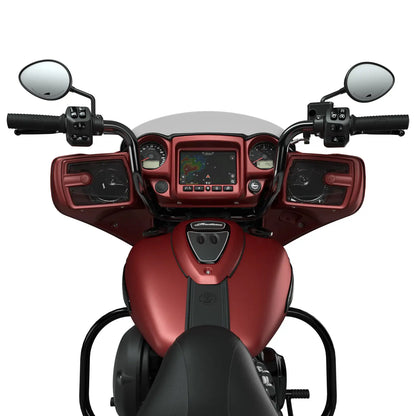 Indian Motorcycle Black Mid Rise Handlebar - 2885138-266