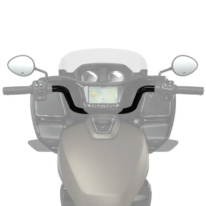 Indian Motorcycle Black Low Rise Handlebar - 2885176-266