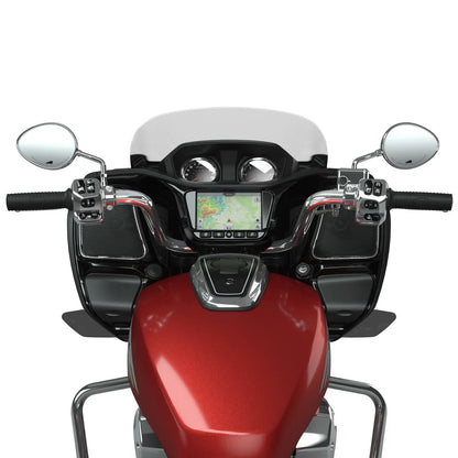 Indian Motorcycle Polished Low Rise Handlebar - 2885177-410