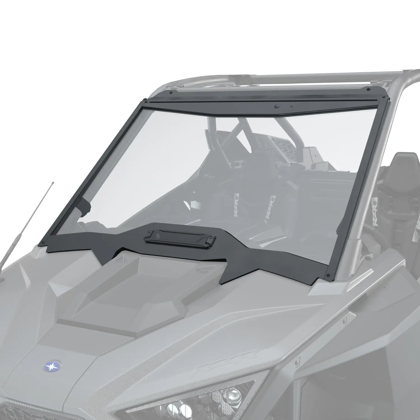Polaris Full Vented Windshield, Glass - 2889019