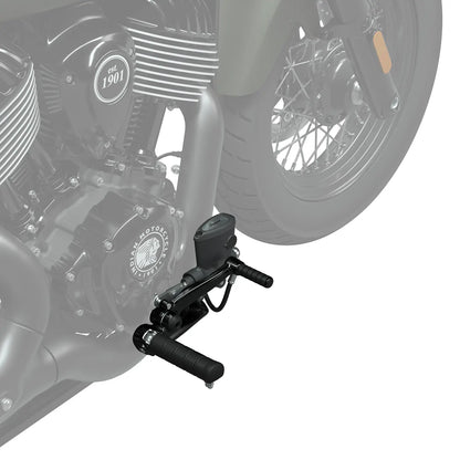 Indian Mid Foot Controls with Pegs, Cruiser Black - 2889214-266
