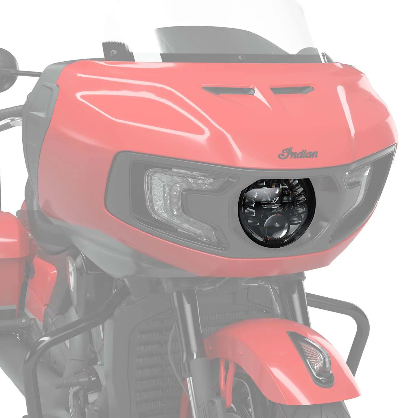Indian Black Pathfinder Adaptive LED Headlight - 2889460-266