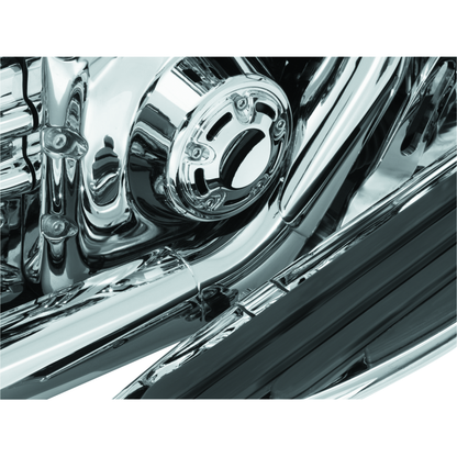 Kuryakyn Bridge The Gap Heat Shield 93-08 Touring Models Chrome