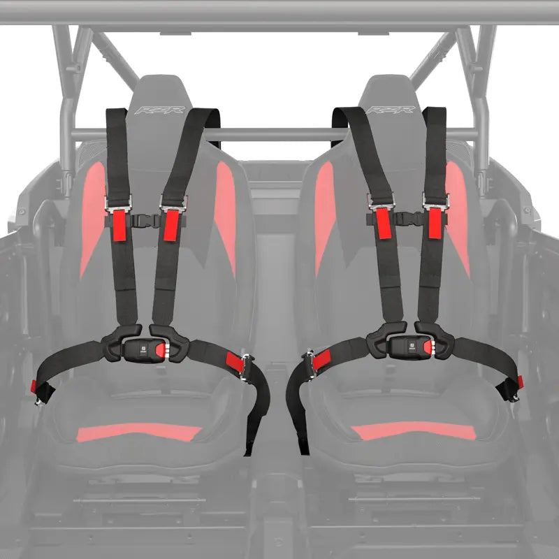 RZR Sub Zero 4-Pt Harness Kit - Rear, 4-Seat - 2890051