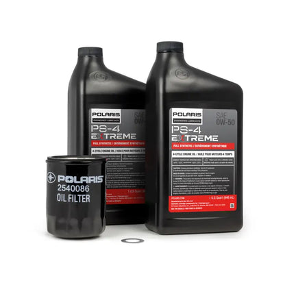Full Synthetic Oil Change Kit, 2 Qts. Of PS-4 Extreme Engine Oil, 1 Oil Filter and Crush Washer - 2890056