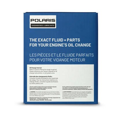 Full Synthetic Oil Change Kit, 2.5 Qts. Of PS-4 Extreme 0W-50 Engine Oil, 1 Oil Filter and Crush Washer, Part 2890057