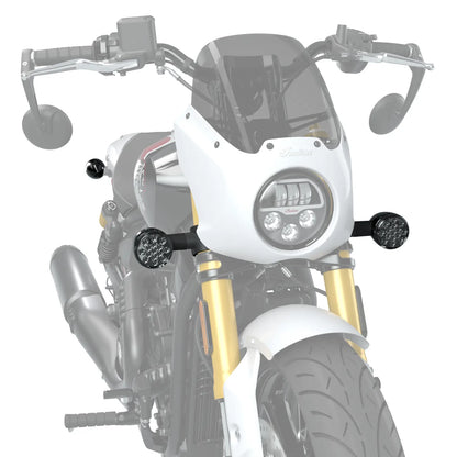 Indian Motorcycle 101 Scout Smoked Turn Signals - 2890299-266