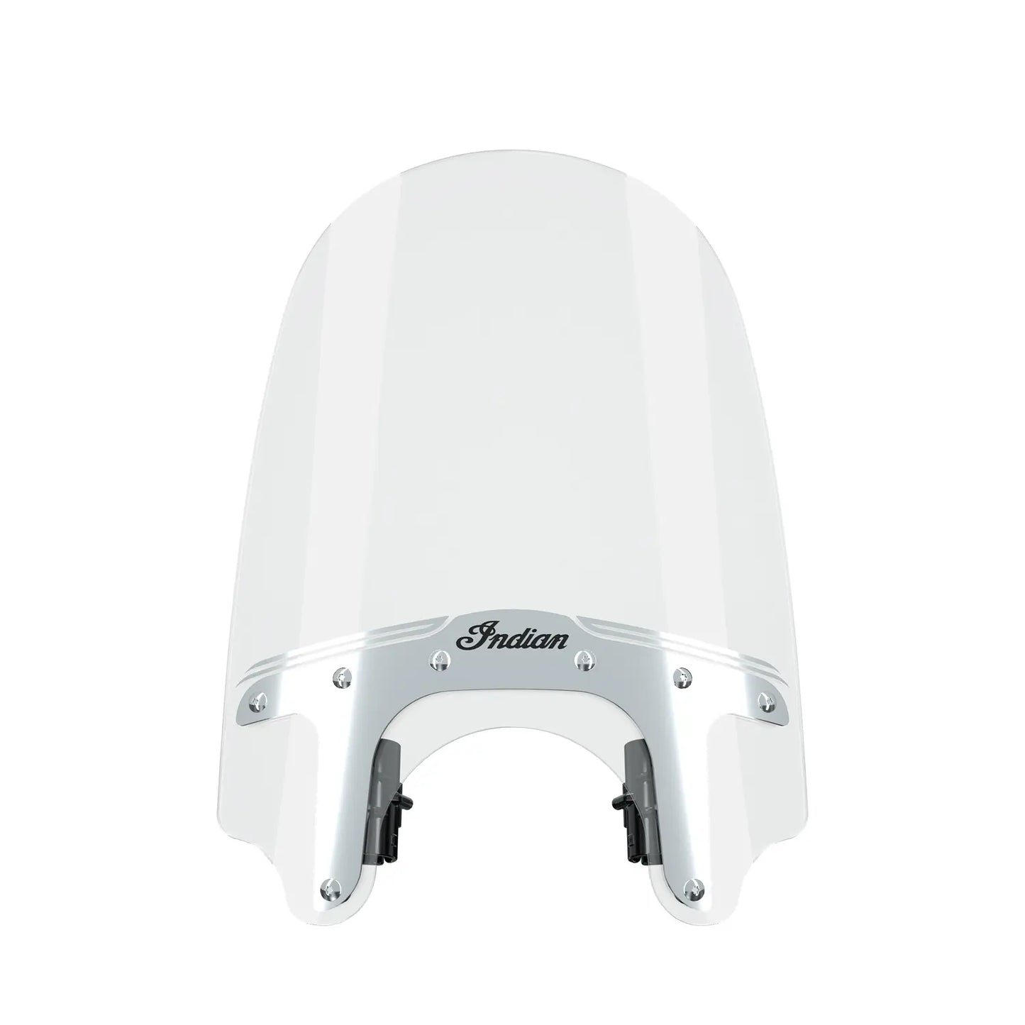 Indian 20 in. Quick Release Chrome Touring Windshield, Mid - 2890338-410