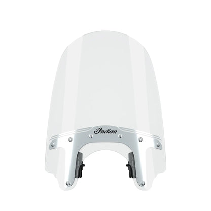 Indian 20 in. Quick Release Chrome Touring Windshield, Mid - 2890338-410