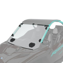 Polaris Pro R Lock & Ride Full Vented Windshield - Hard Coat Poly, 2-Seat - 2890376