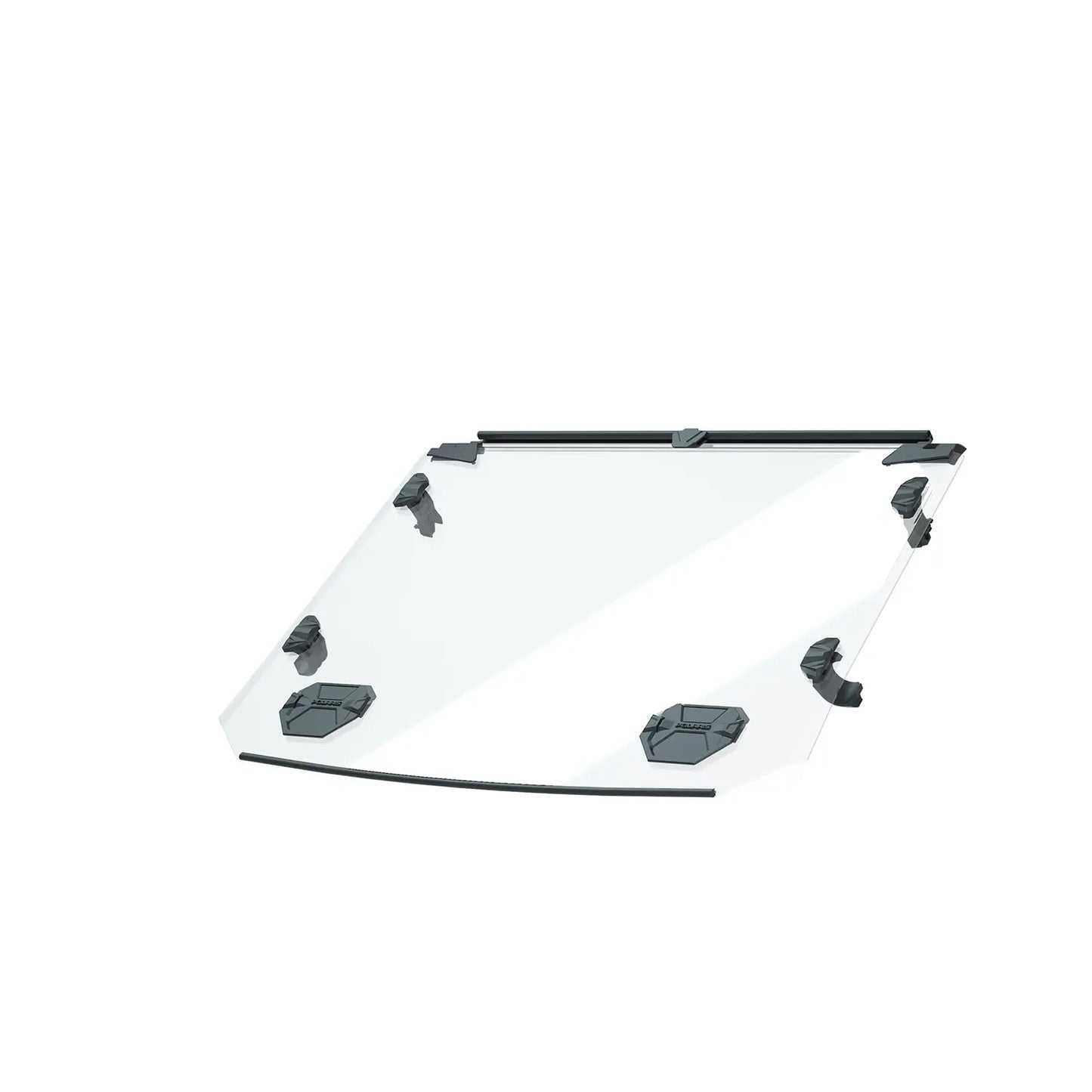 Polaris RZR Pro R Lock & Ride Full Vented Windshield - Hard Coat Poly, 4-Seat - 2890377