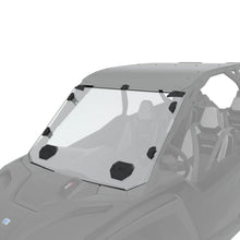 Polaris RZR Pro R Lock & Ride Full Vented Windshield - Hard Coat Poly, 4-Seat - 2890377