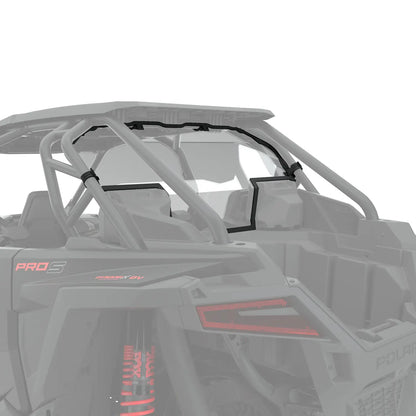 Polaris RZR Lock & Ride Poly Rear Panel, 4-Seat - 2890384