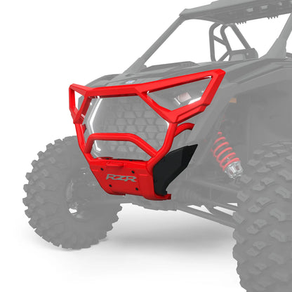 Polaris Front High Coverage Bumper Black & Red Colors