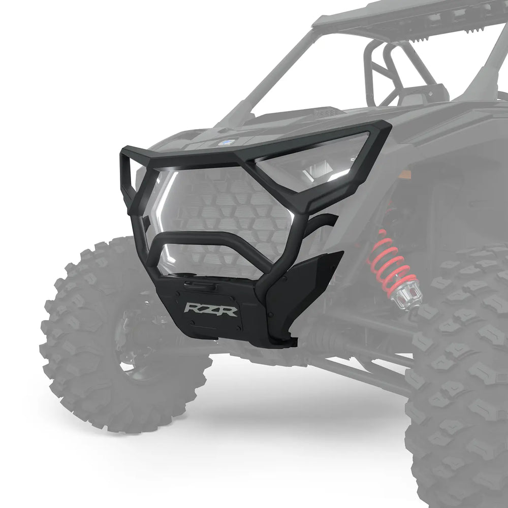 
                      
                        Polaris Front High Coverage Bumper Black & Red Colors
                      
                    