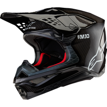 ALPINESTARS Supertech M10 Helmet - Solid - MIPS® - Gloss Black Carbon - XS 8300323-1188-XS