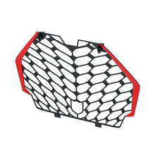 Polaris Pro Armor Aluminum Front Grille Red-Lime-Orange