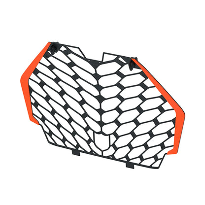 Polaris Pro Armor Aluminum Front Grille Red-Lime-Orange