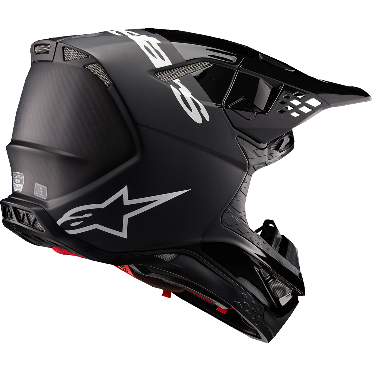 ALPINESTARS Supertech M10 Helmet - Flood - MIPS? - Black/Dark Gray - Small 8301023-1310-S